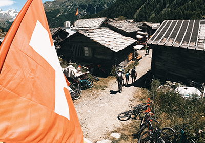 MTB trip in Switzerland with accommodation and guide