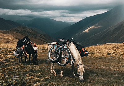 Crossing the Caucasus by mountain bike with a guide