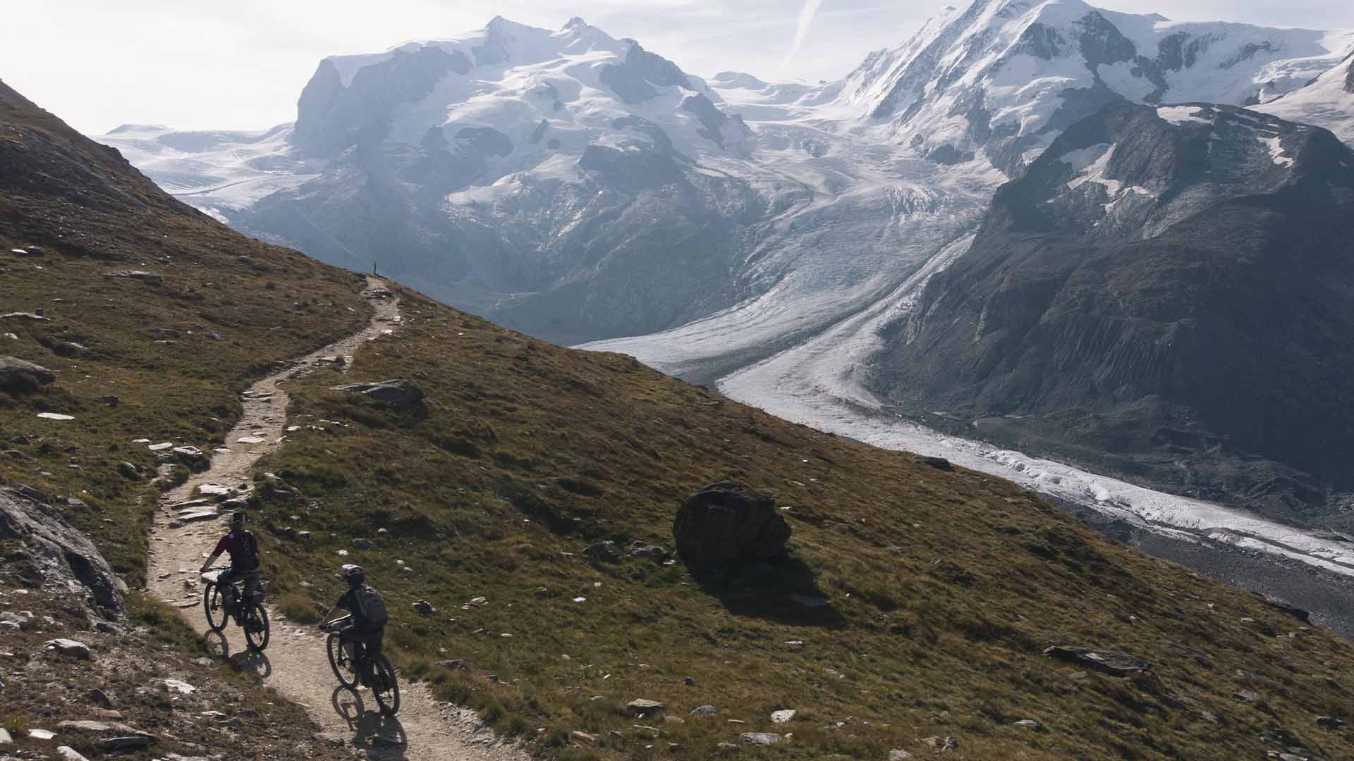 MTB outing in Valais with a certified guide
