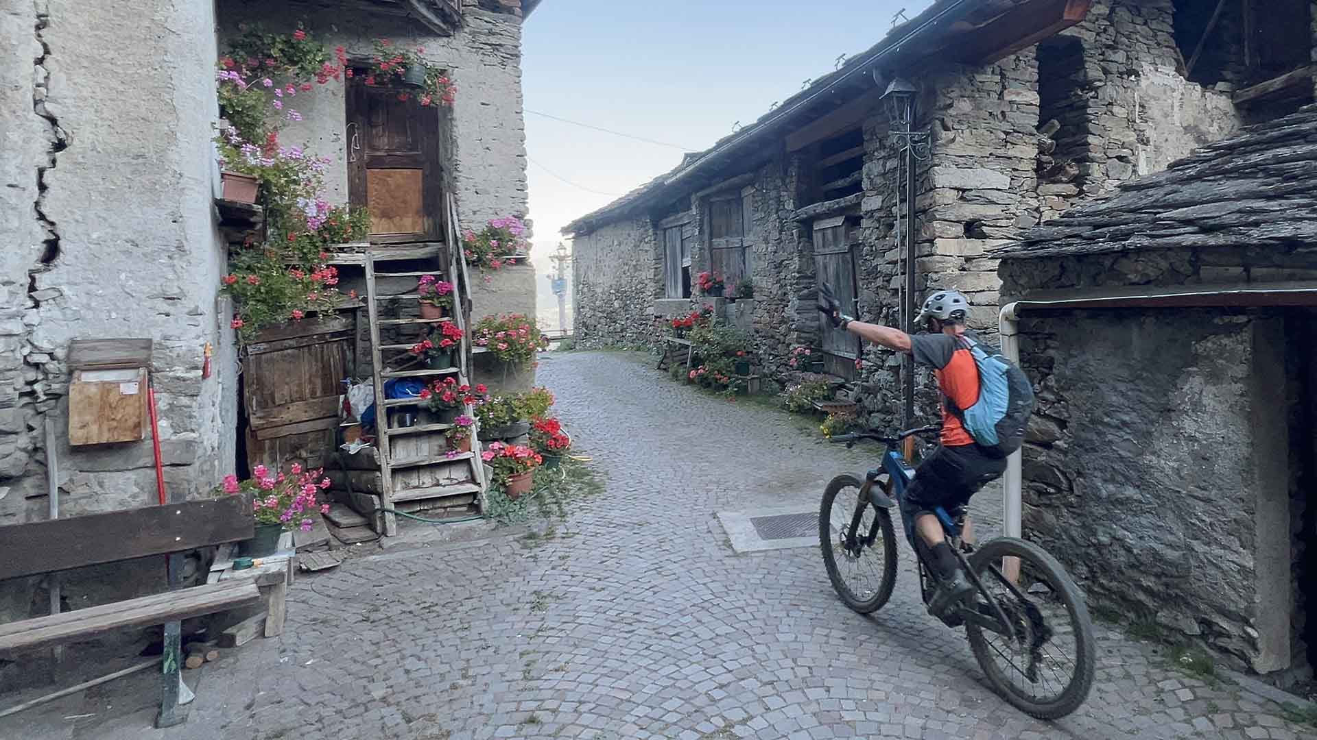 EMTB trip in Aosta valley with a MTB guide