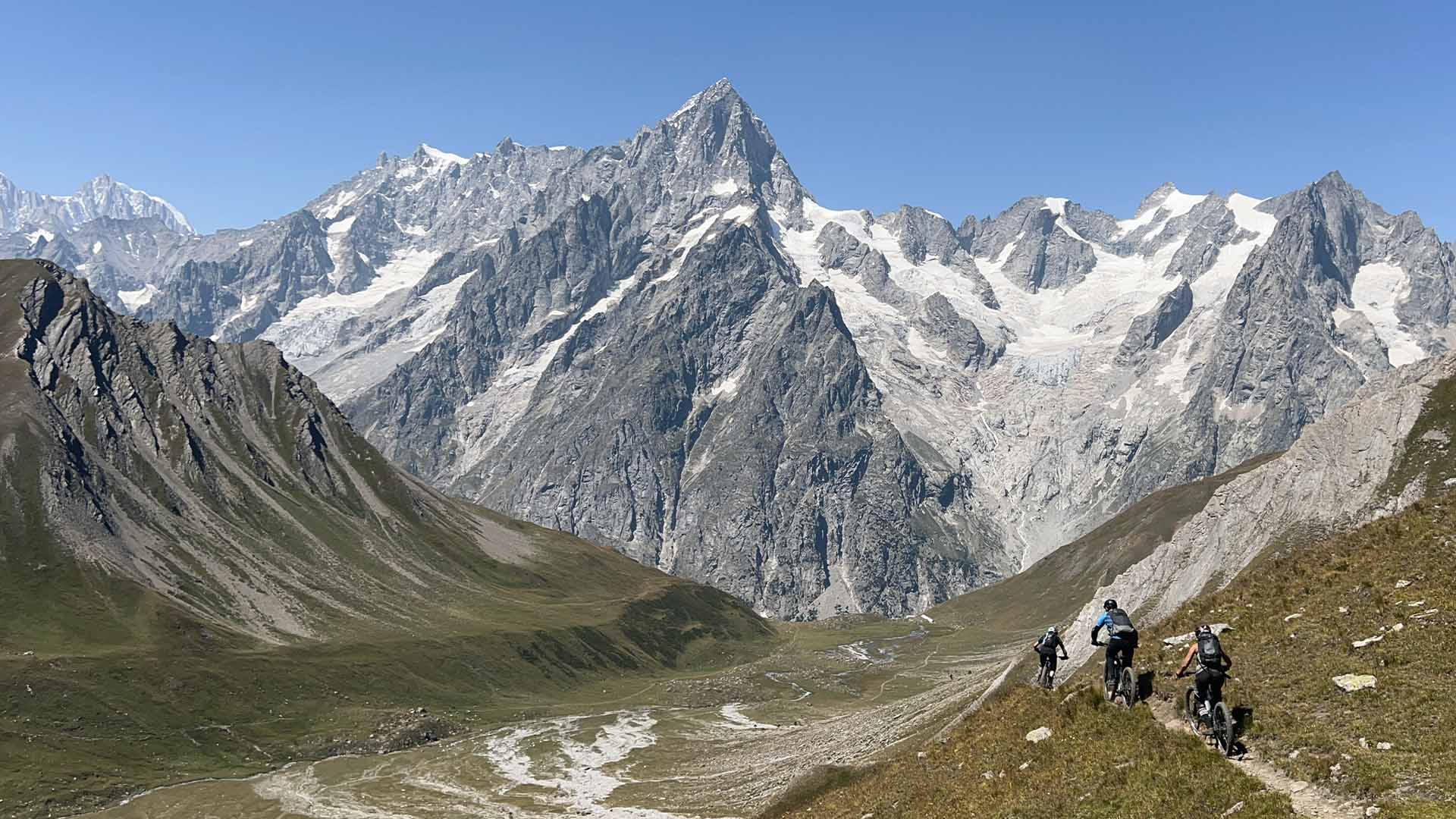 EMTB bike trip across the Alps