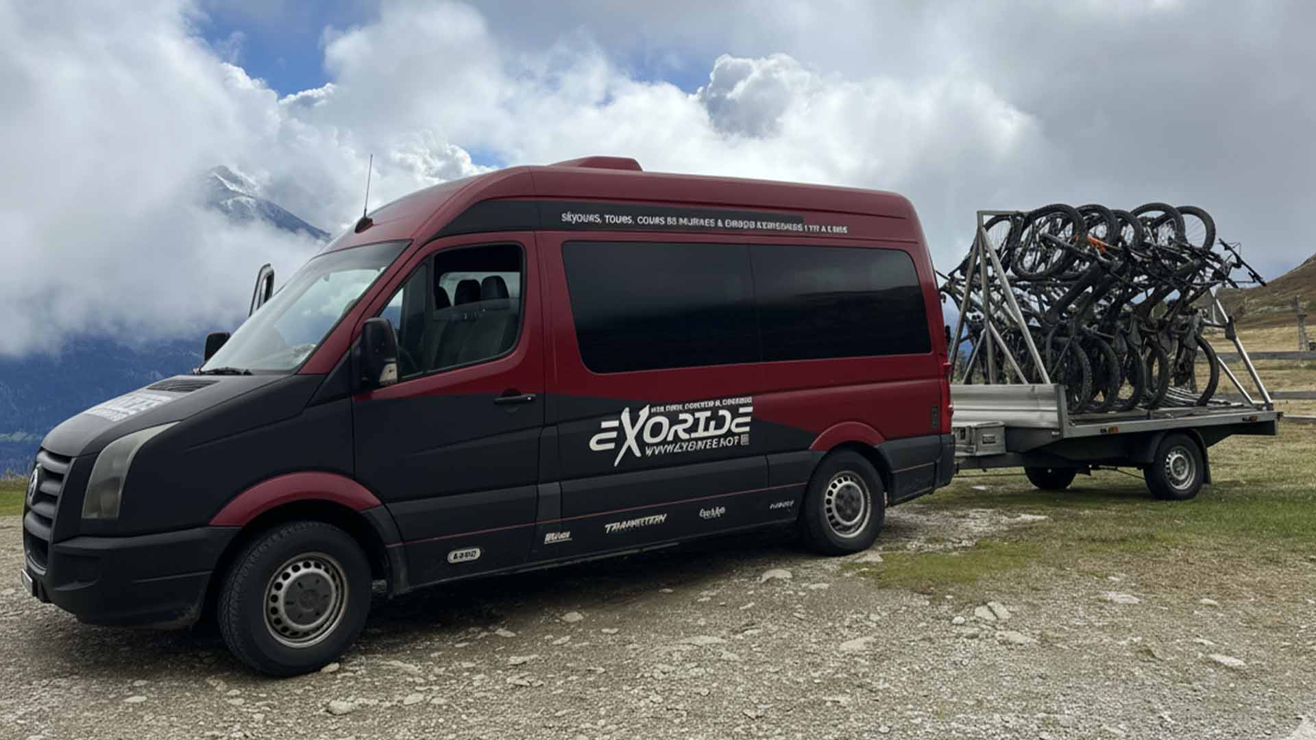 Im Wallis clever biken: Wähle die Exoride MTB-Shuttles.