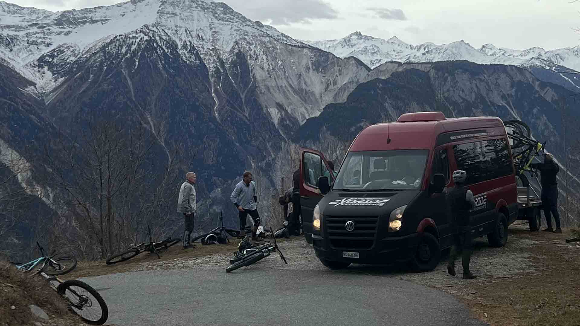 MTB Shuttles: Exoride Launches the "Solstice Winter Edition" in Valais