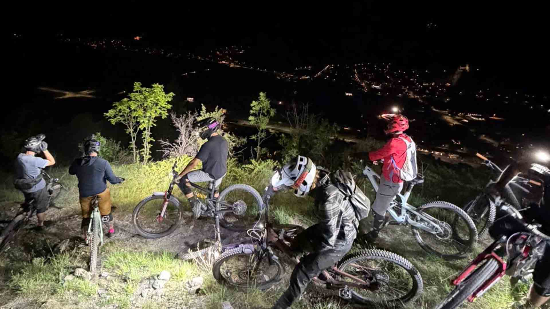 Navettes VTT de nuit - Fullmoon shuttles Exoride