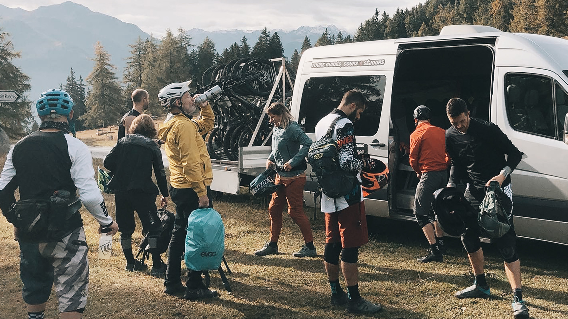 Navettes enduro en Valais