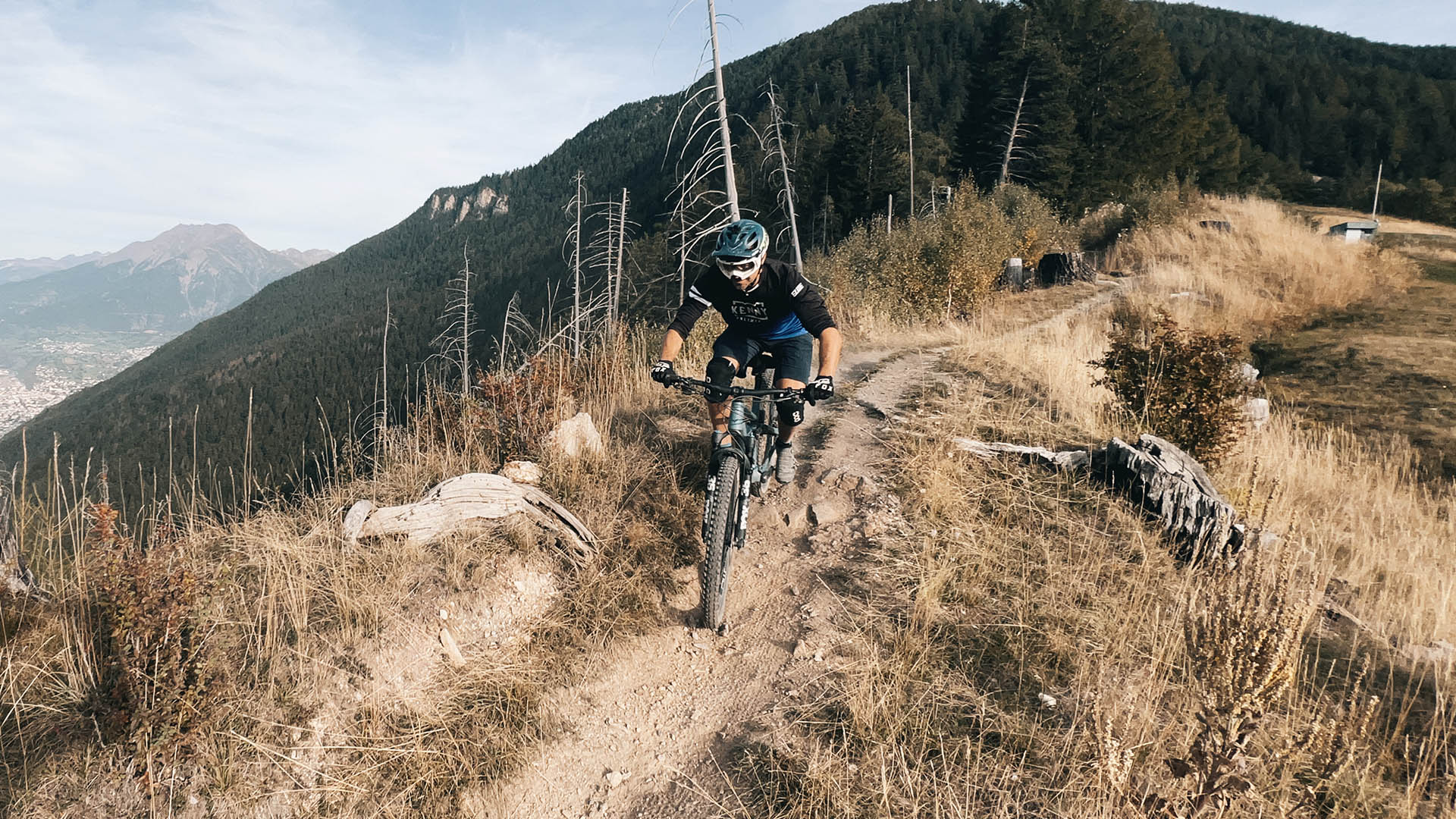 Journée shuttles VTT enduro dans le Haut-Valais 3/4 : les vallées sauvages, plus de 5'000 m de descente