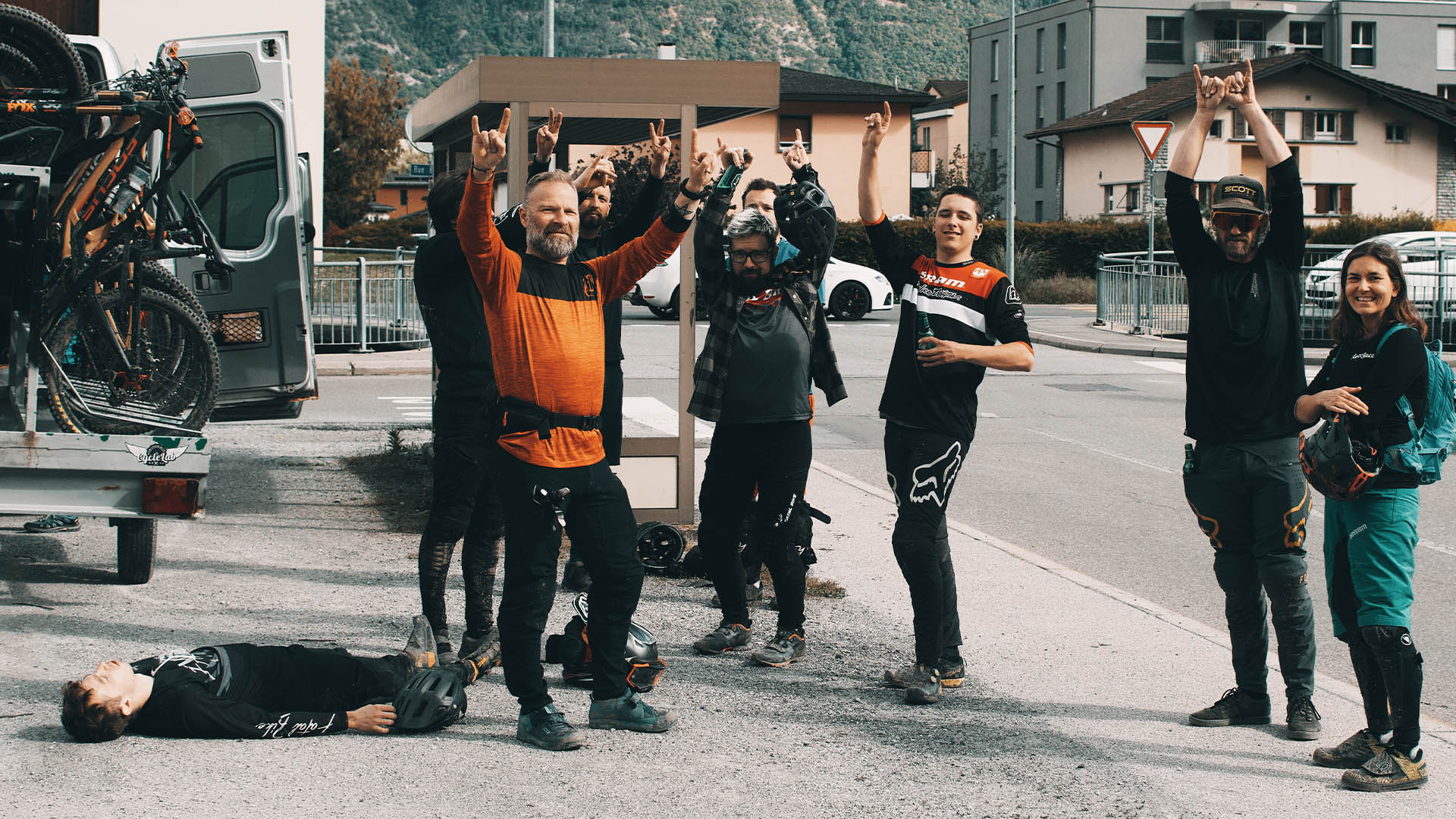 VTT enduro en Valais