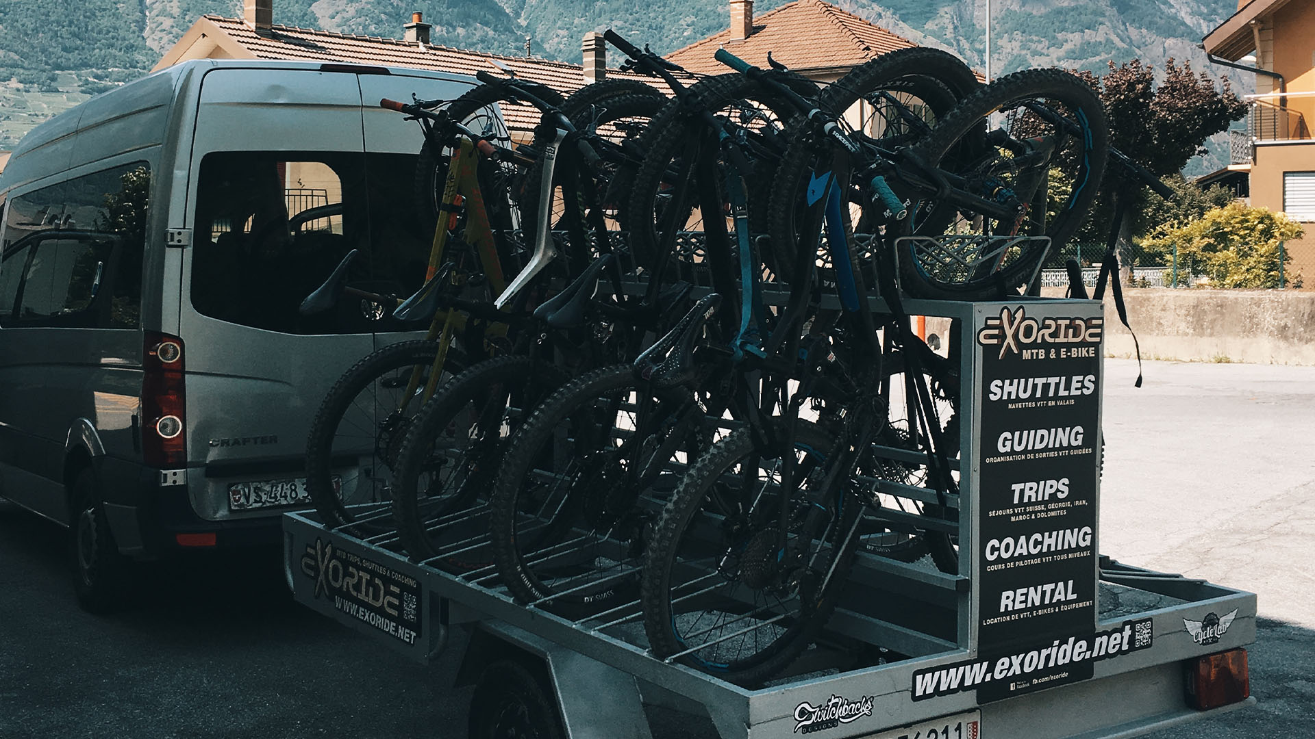 Navettes enduro en Valais