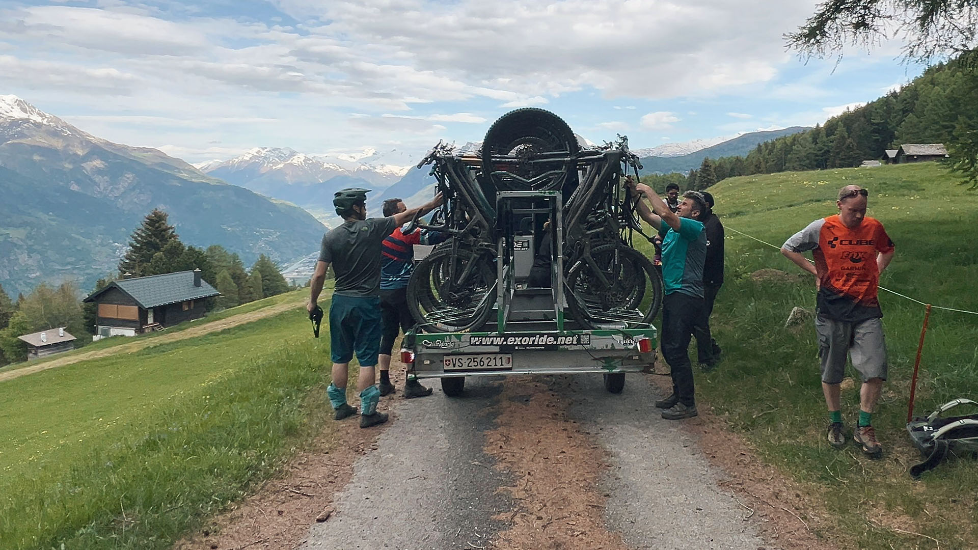 Navettes enduro en Haut-Valais