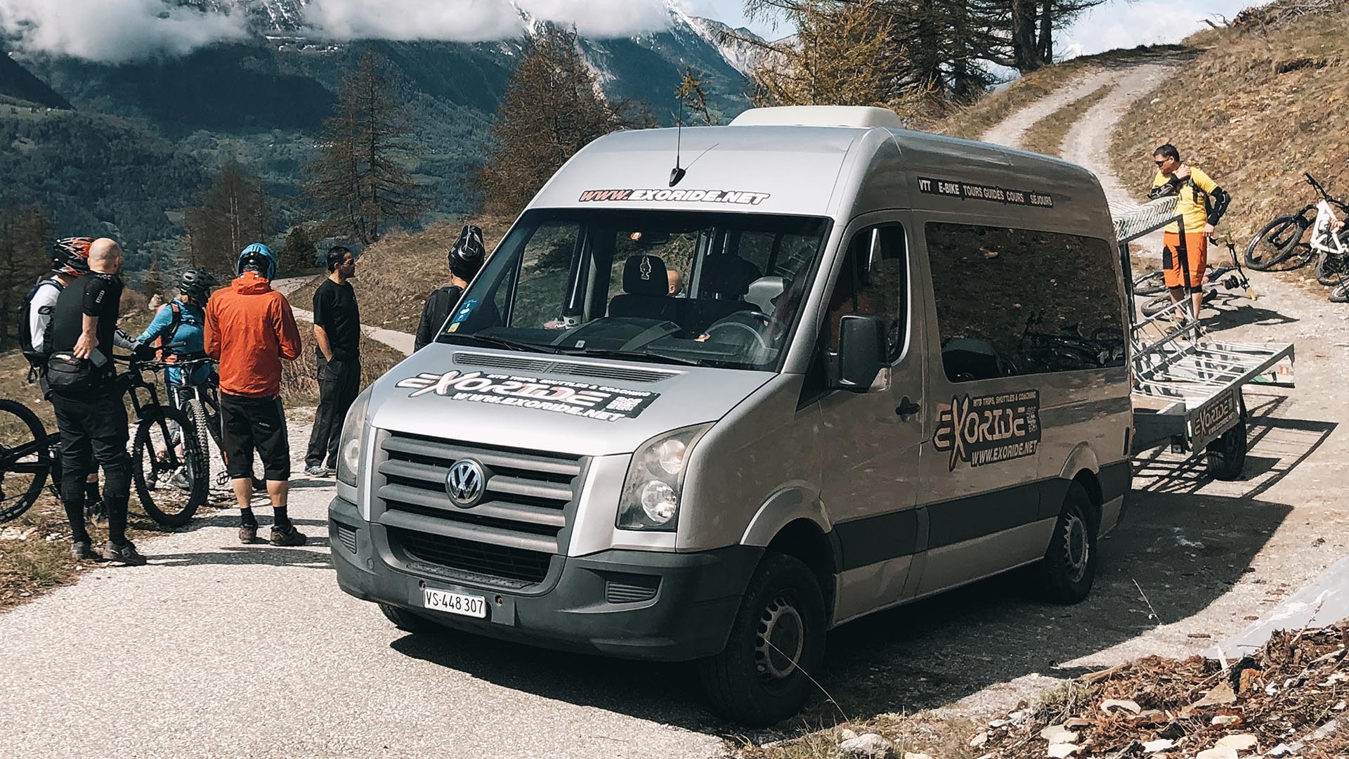 Navettes enduro en Haut-Valais