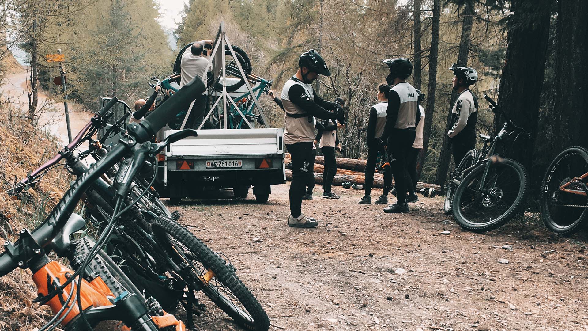 Navettes enduro en Haut-Valais