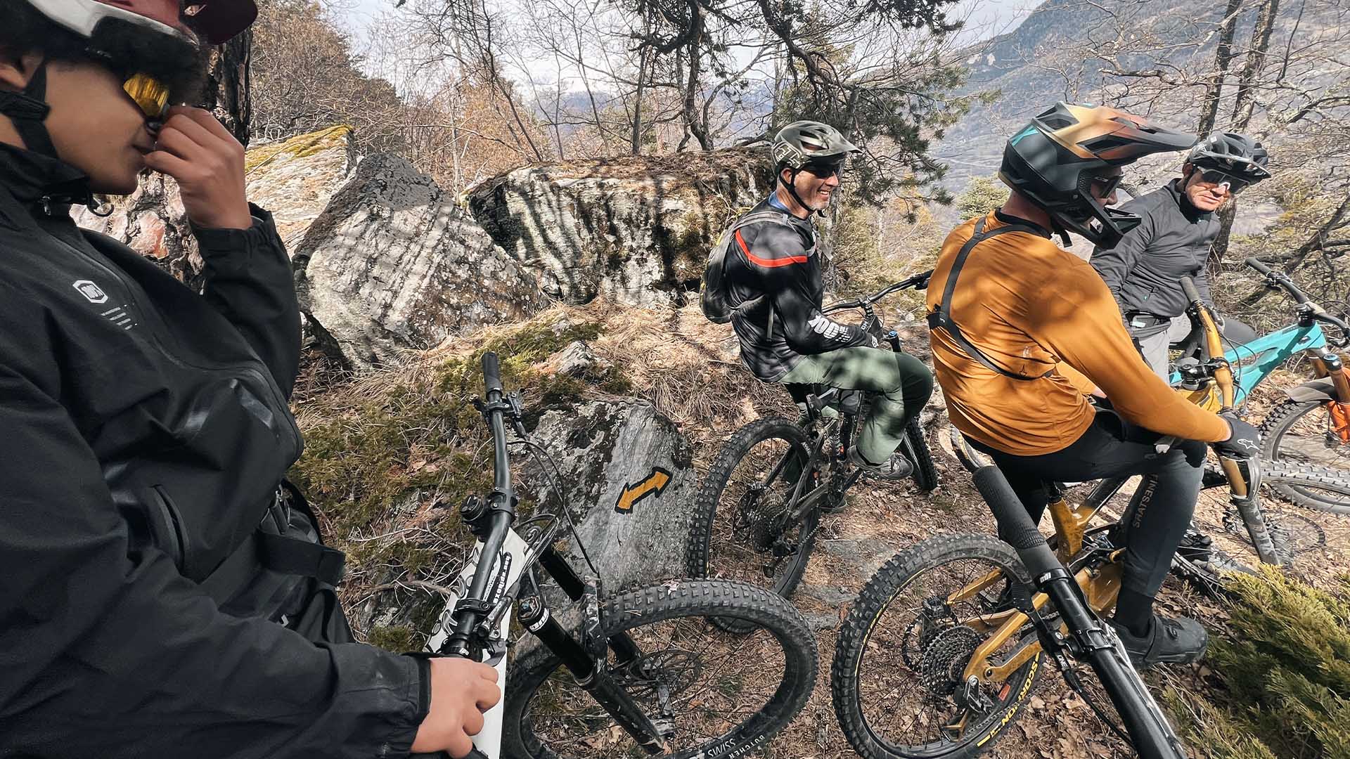 Navettes enduro en Valais