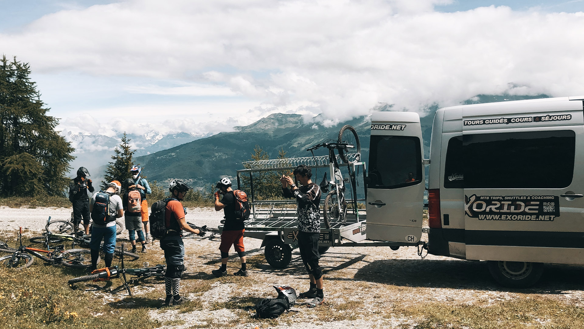 Navettes enduro en Haut-Valais
