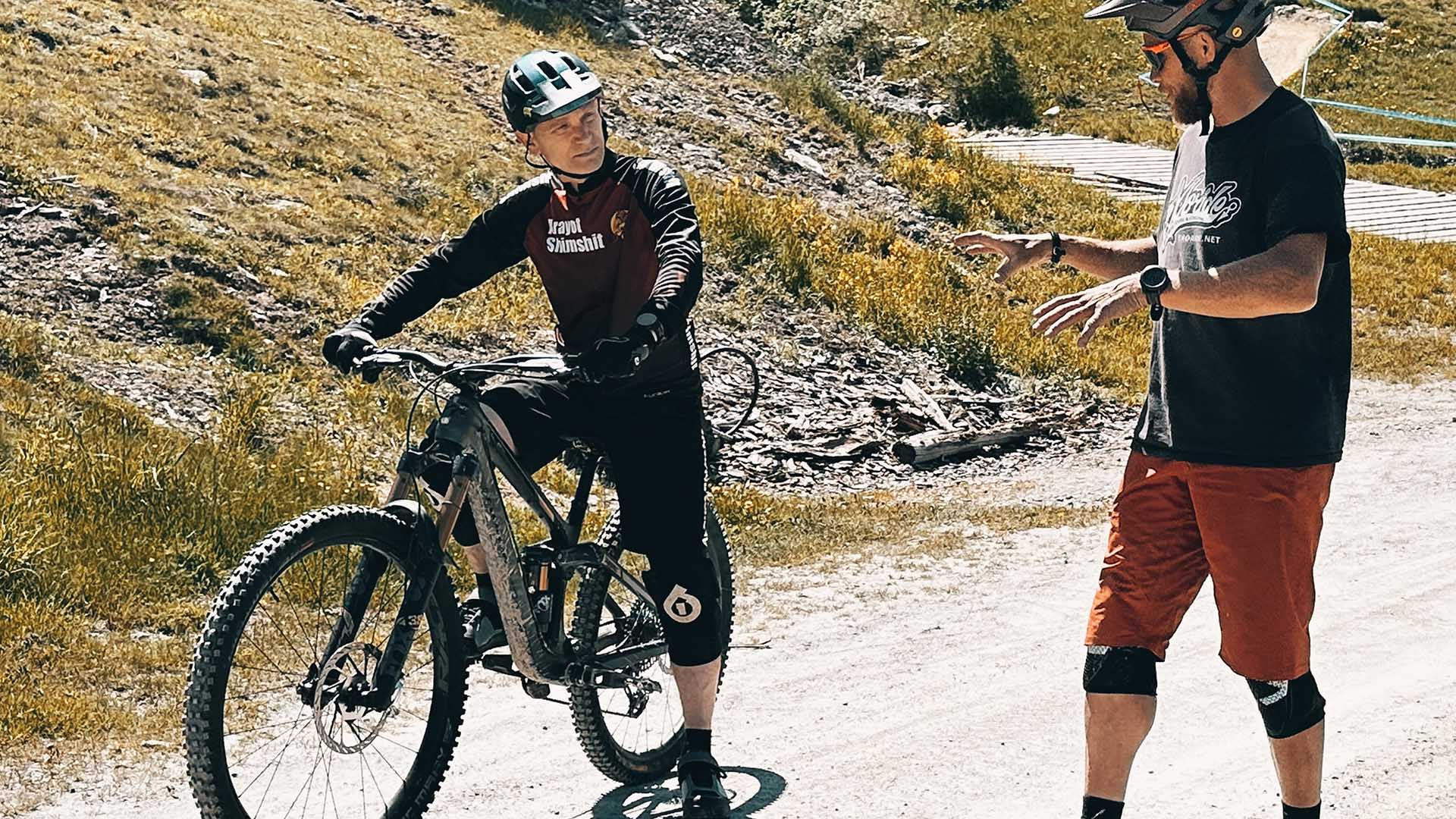 MTB coaching with a professional instructor in Switzerland