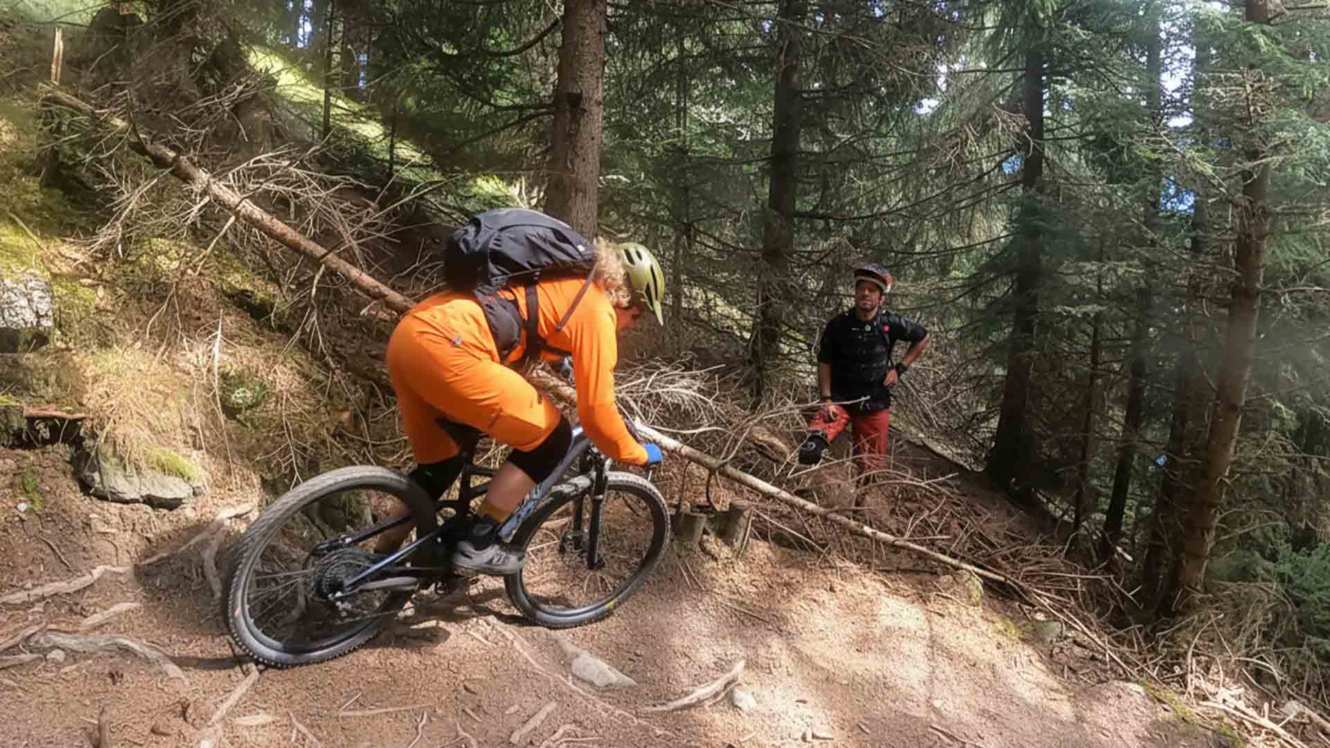 MTB coaching with a professional instructor in Switzerland