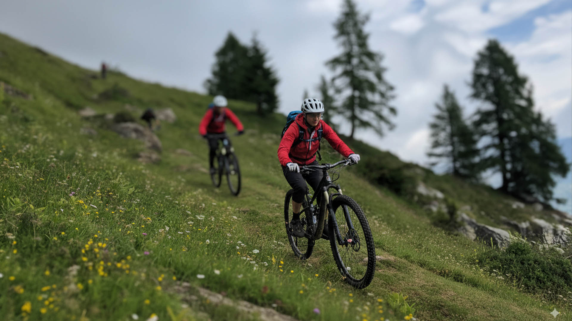 Geführter MTB- und E-Bike-Shuttletag im Mittelwallis: vier Täler, bis zu 4'000 Tiefenmeter, für alle zugänglich