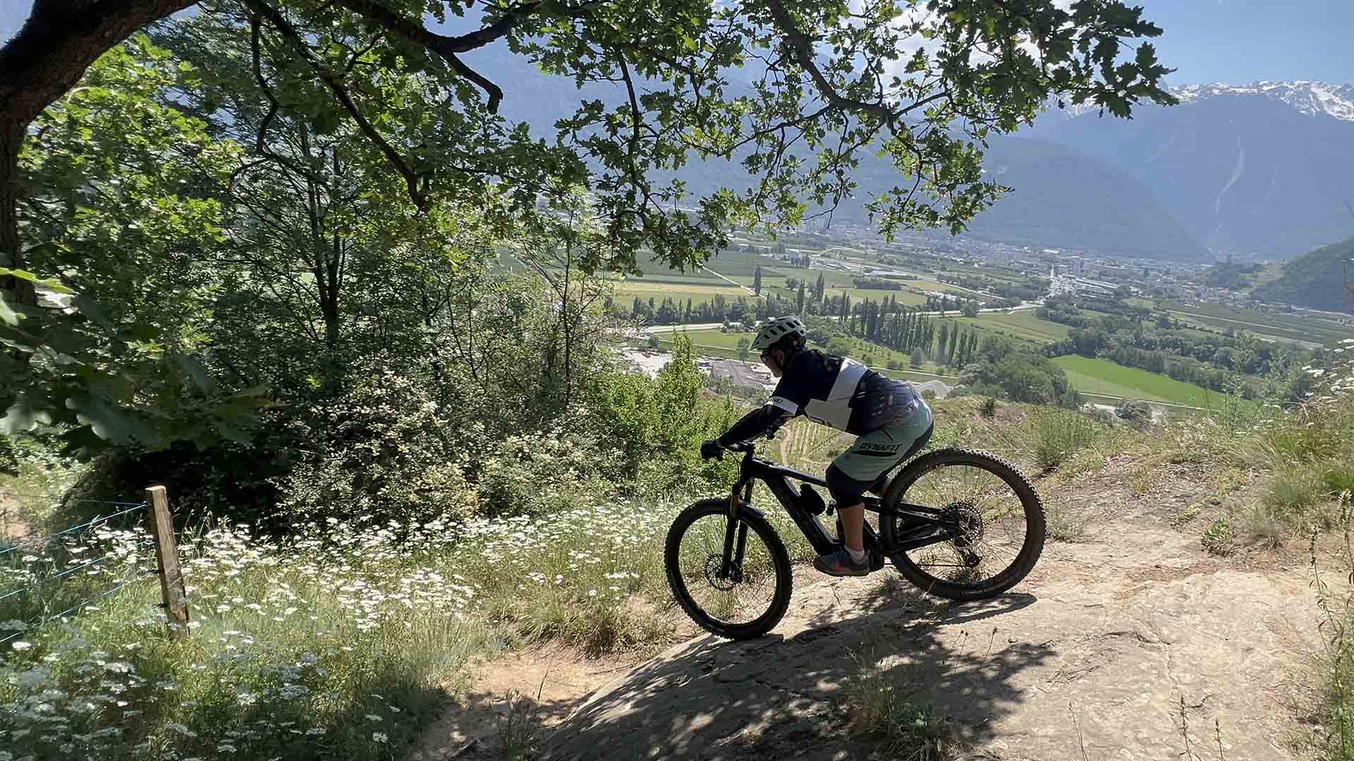 MTB coaching with a professional instructor in Switzerland