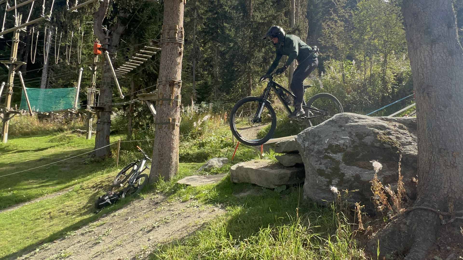 MTB coaching with a professional instructor in Switzerland