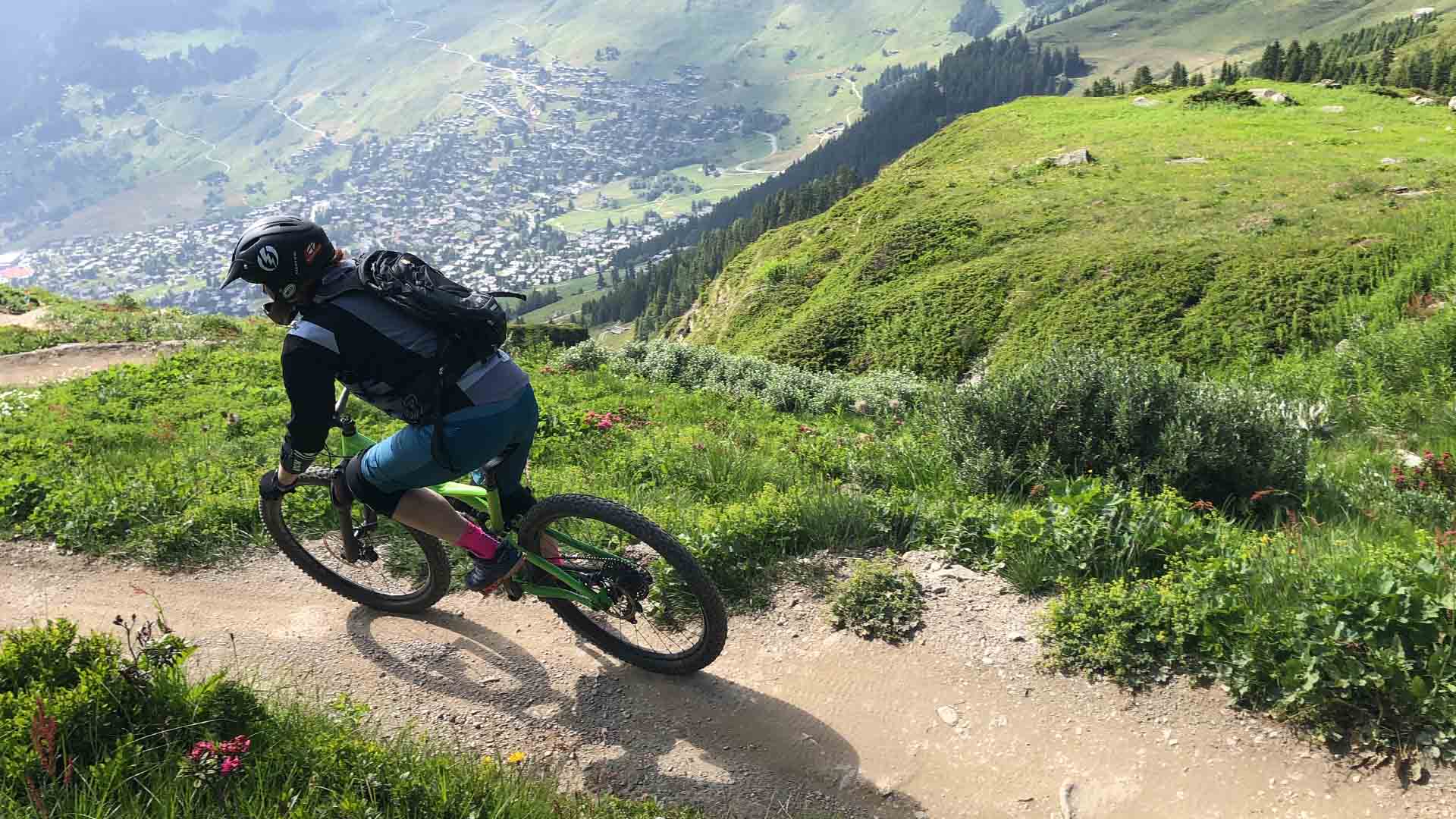 MTB coaching with a professional instructor in Switzerland