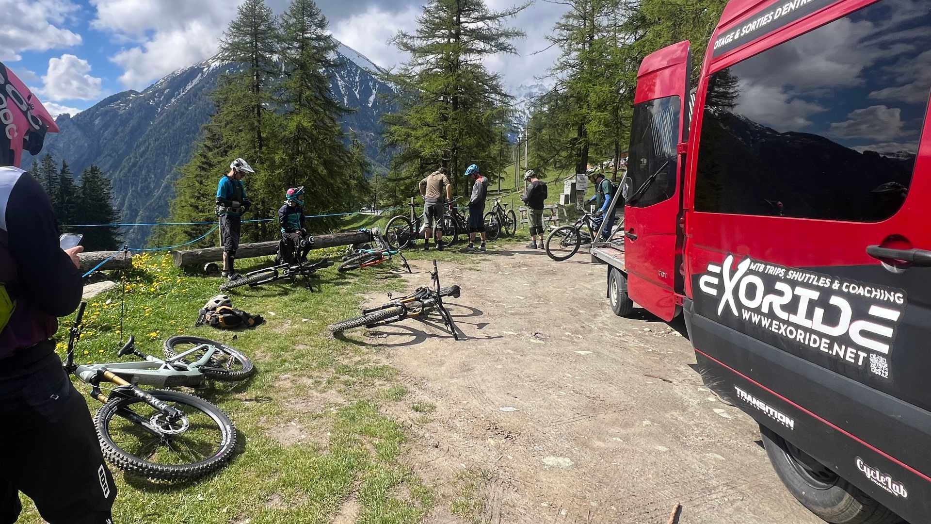 Navettes enduro en Valais
