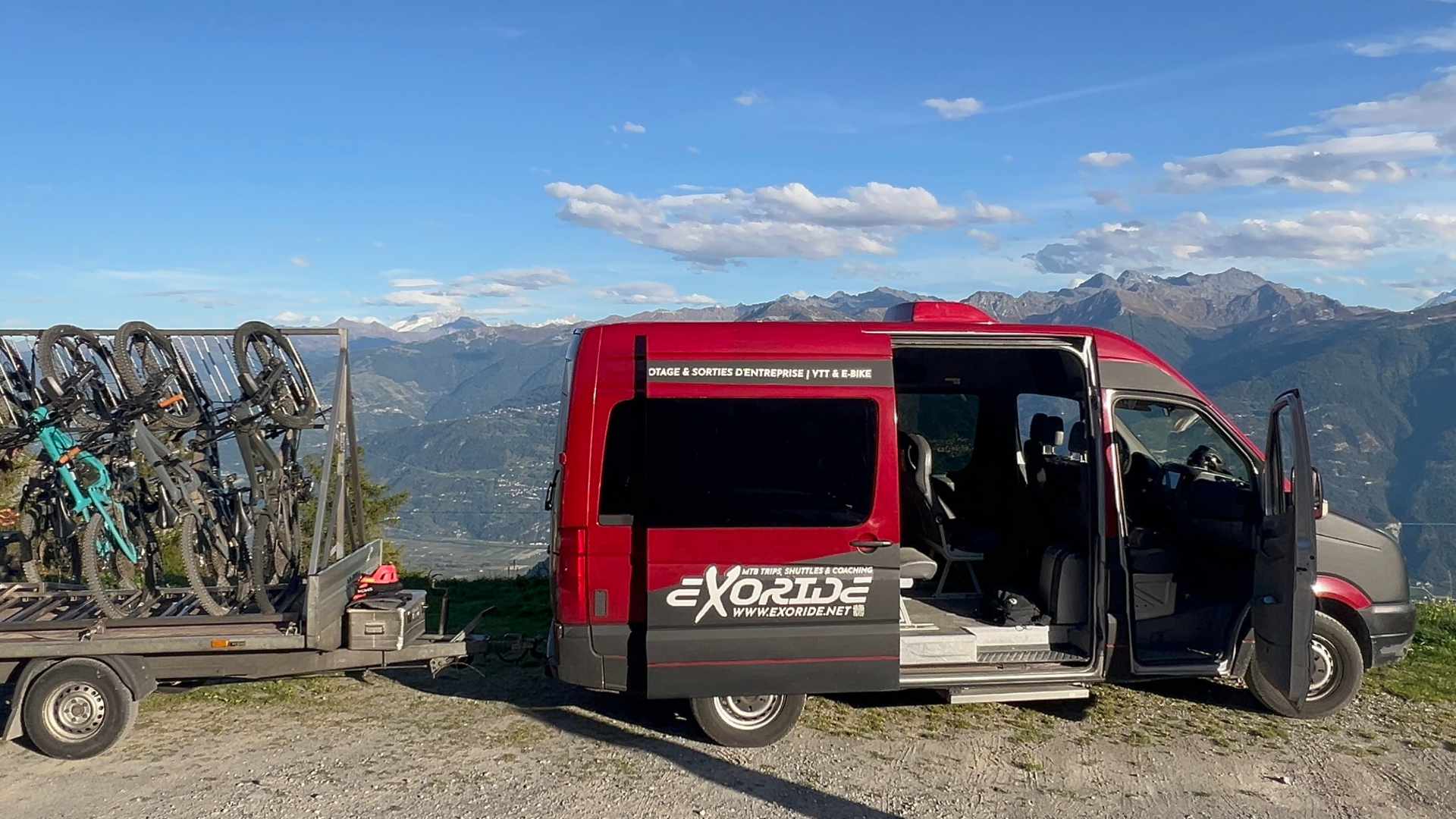 Navettes enduro en Valais