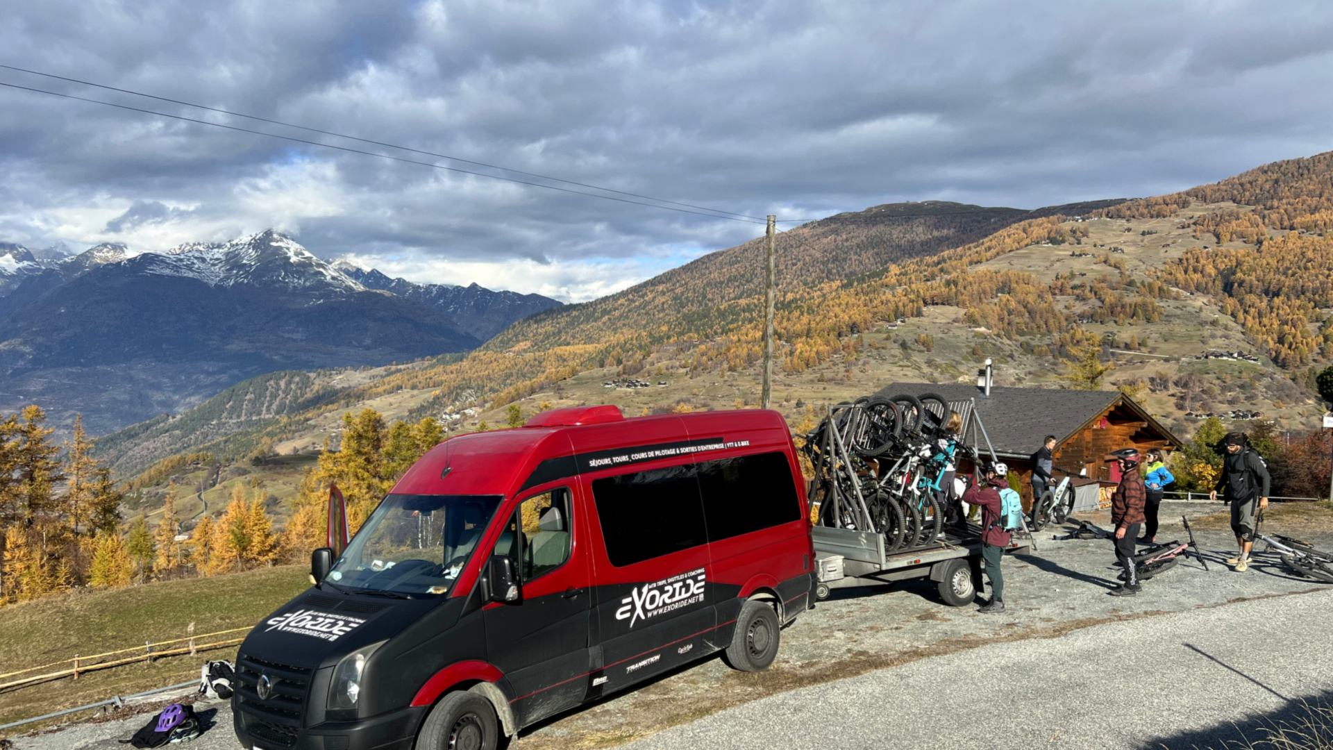 Navettes enduro en Haut-Valais