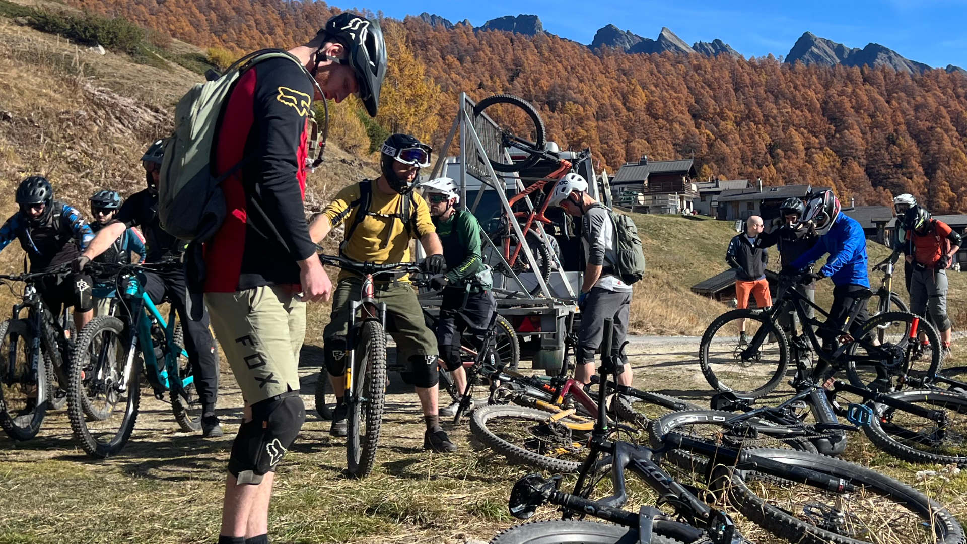 Navettes enduro en Haut-Valais