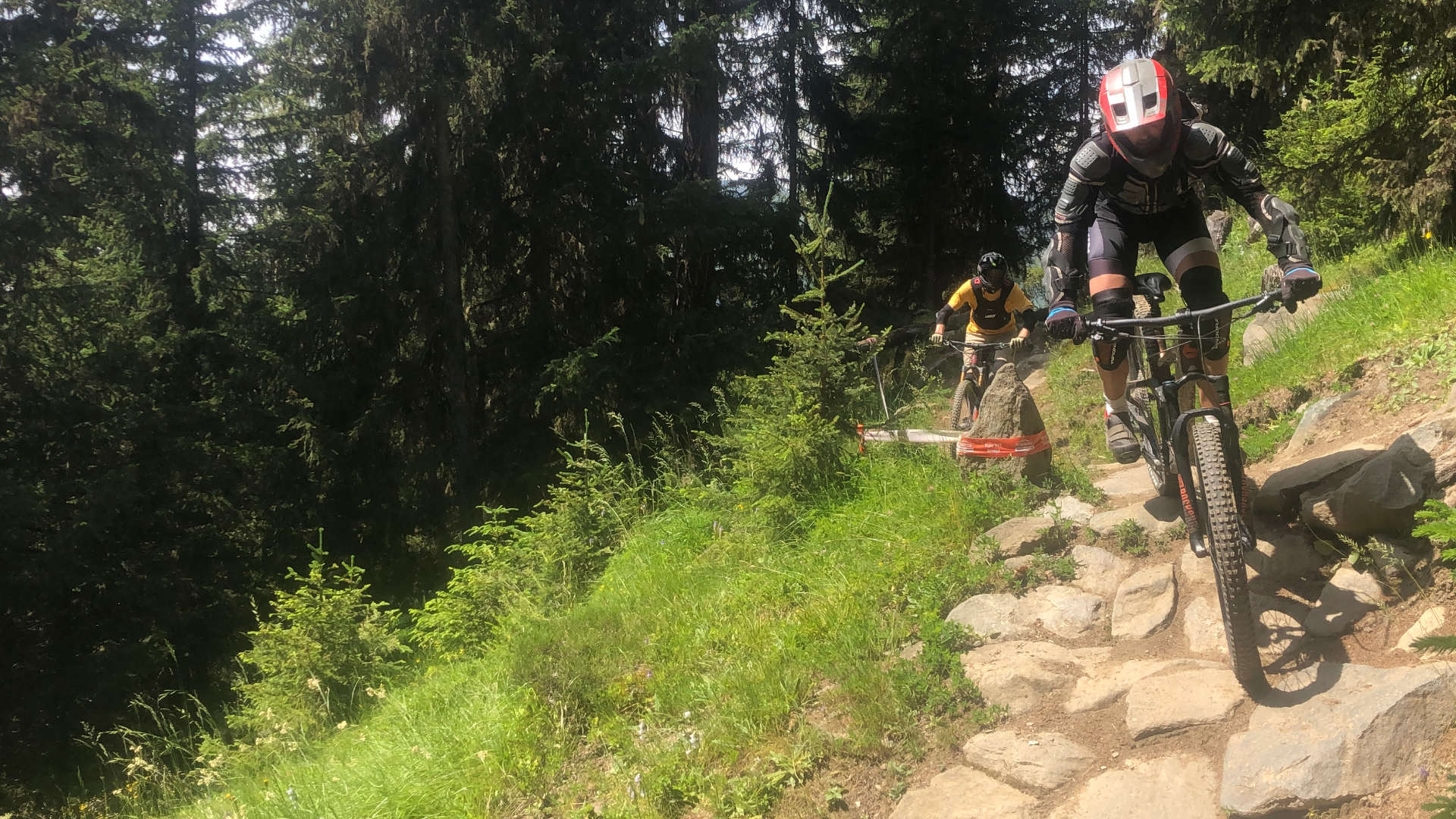 MTB coaching with a professional instructor in Switzerland