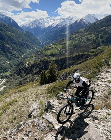 Navettes enduro en Haut-Valais