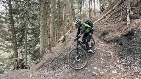 VTT enduro en Valais