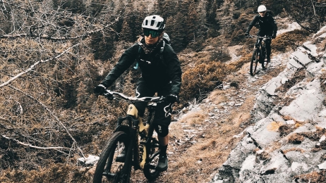 VTT enduro en Valais