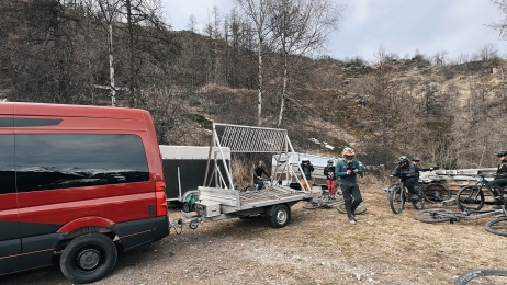 VTT enduro en Valais