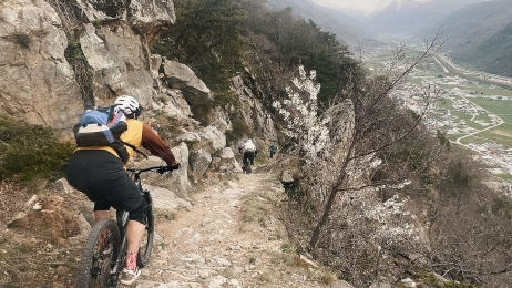 Navettes enduro en Valais