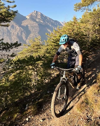 VTT enduro en Valais