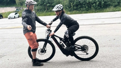 MTB coaching with a professional instructor in Switzerland