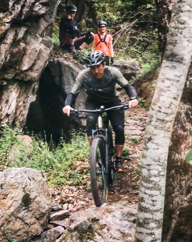 MTB coaching with a professional instructor in Switzerland