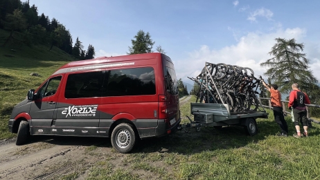 Navettes enduro en Haut-Valais