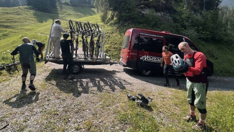 Navettes enduro en Valais