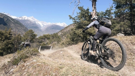 Navettes enduro en Haut-Valais