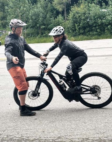 MTB coaching with a professional instructor in Switzerland