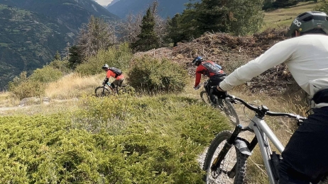 Navettes enduro en Haut-Valais