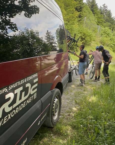 Navettes enduro en Haut-Valais