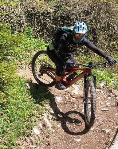 MTB coaching with a professional instructor in Switzerland
