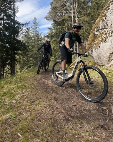 VTT enduro en Valais