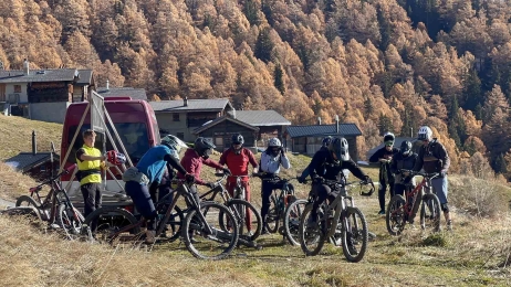 Navettes enduro en Haut-Valais