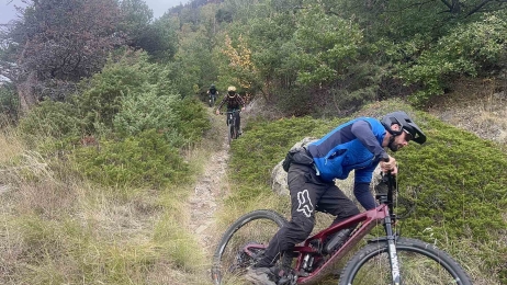 Navettes enduro en Haut-Valais