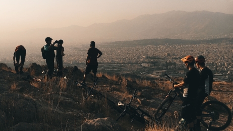 Mountainbike trip in Iran with a guide