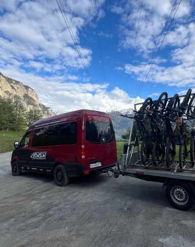 Navettes enduro en Valais