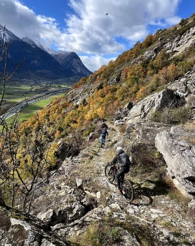 Navettes enduro en Haut-Valais