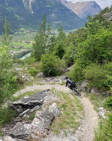 Navettes enduro en Haut-Valais
